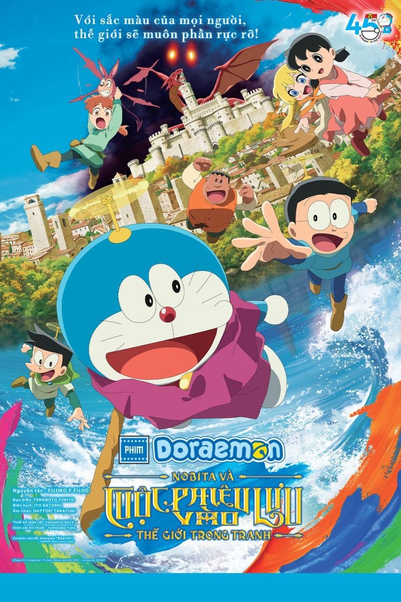 Xem phim Doraemon: Nobita Và Cuộc Phiêu Lưu Vào Thế Giới Trong Tranh